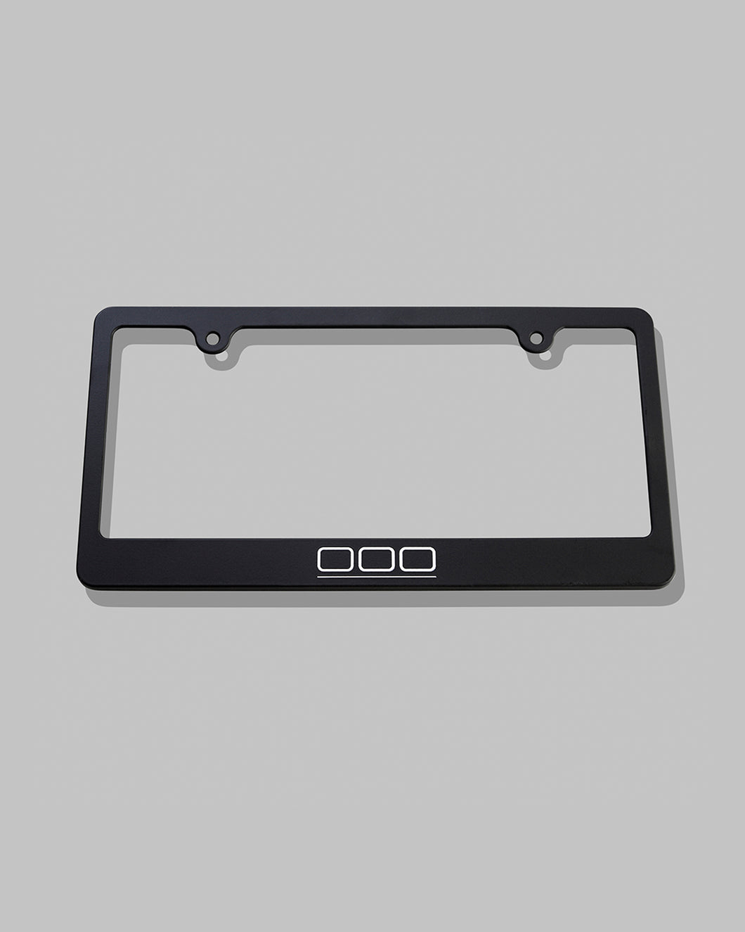 000 License Plate Frame