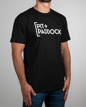 Load image into Gallery viewer, Pit+Paddock Stacked Logo T-Shirt
